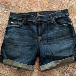 7 for all mankind shorts